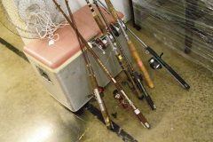 Fishing and camping gear